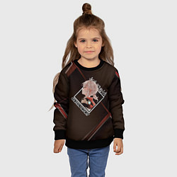 Свитшот детский Кадзуха Kazuha Kaedehara, Genshin Impact, цвет: 3D-черный — фото 2