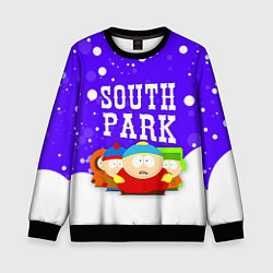 Свитшот детский SOUTH PARK ЮЖНЫЙ ПАРК, цвет: 3D-черный