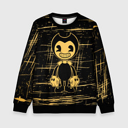 Свитшот детский Bendy and the ink machine - Бенди, цвет: 3D-черный