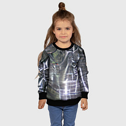 Свитшот детский Light Kevlar, цвет: 3D-черный — фото 2