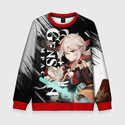 Свитшот детский КАДЗУХА АНЕМО KAZUHA, цвет: 3D-красный