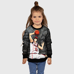 Свитшот детский Кагами Тайга, цвет: 3D-черный — фото 2