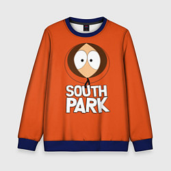 Свитшот детский Южный парк Кенни South Park, цвет: 3D-синий