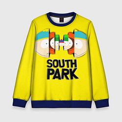 Свитшот детский South Park - Южный парк персонажи, цвет: 3D-синий