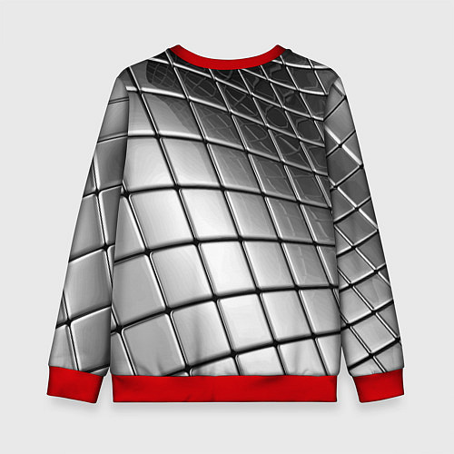 Детский свитшот BMW pattern 2022 / 3D-Красный – фото 2