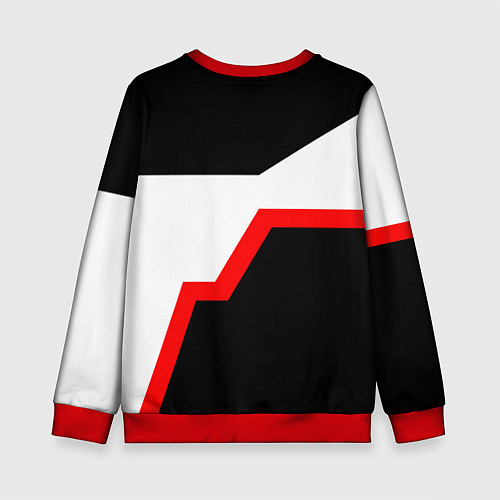 Детский свитшот AUDI полный привод / 3D-Красный – фото 2