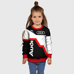 Свитшот детский AUDI полный привод, цвет: 3D-красный — фото 2