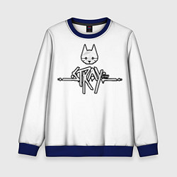 Свитшот детский Stray, цвет: 3D-синий
