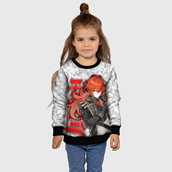Свитшот детский ДИЛЮК ИЗ МОНДШТАТА ГЕНШИН, цвет: 3D-черный — фото 2