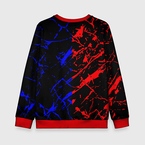 Детский свитшот SONIC EXE DARK SONIC / 3D-Красный – фото 2