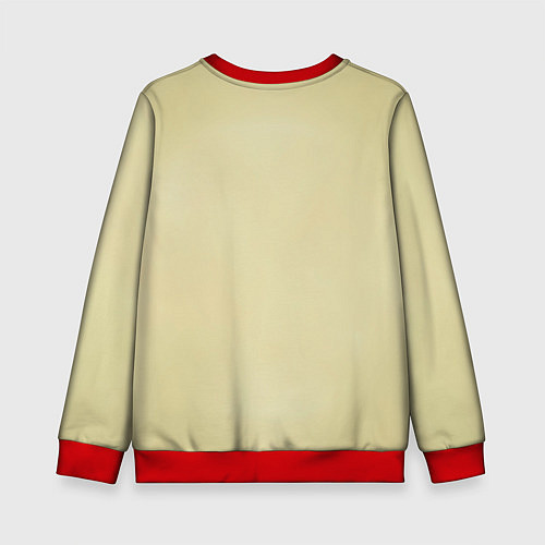 Детский свитшот Снейк и Метал Гир / 3D-Красный – фото 2