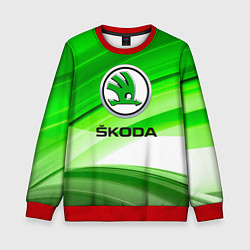 Детский свитшот Skoda texture