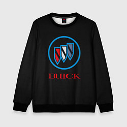 Свитшот детский Buick Emblem Logo, цвет: 3D-черный