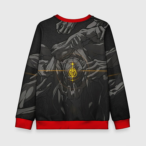 Детский свитшот Босс Элдн Ринг / 3D-Красный – фото 2