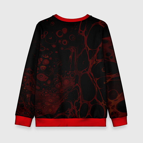 Детский свитшот Tails Sonic exe / 3D-Красный – фото 2