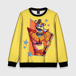 Свитшот детский Funny UCN Freddy, цвет: 3D-черный