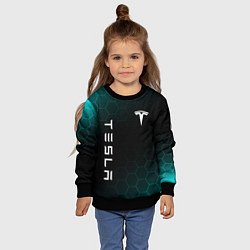 Свитшот детский ТЕСЛА TESLA, цвет: 3D-черный — фото 2