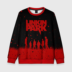 Свитшот детский Linkin Park Линкин Парк, цвет: 3D-красный