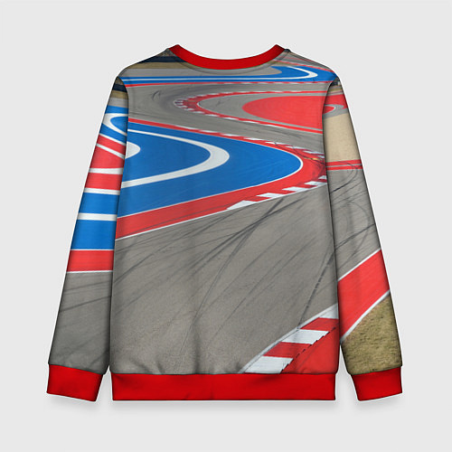 Детский свитшот McLaren Racing Route / 3D-Красный – фото 2