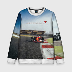 Свитшот детский McLaren F1 Racing Team, цвет: 3D-белый