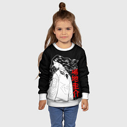 Свитшот детский КЕЙСКЕ БАДЖИ BAJI ТОСВА, цвет: 3D-белый — фото 2