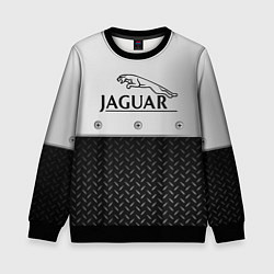Свитшот детский Jaguar Ягуар Сталь, цвет: 3D-черный