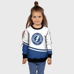 Свитшот детский Tampa Bay Lightning NHL, цвет: 3D-черный — фото 2