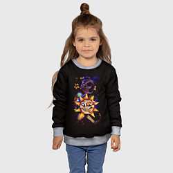 Свитшот детский Five Nights at Freddys: Security Breach - Воспитат, цвет: 3D-меланж — фото 2