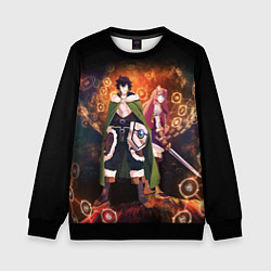 Детский свитшот Рафталия и Наофуми