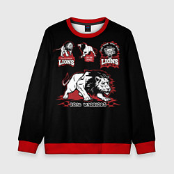 Детский свитшот Дикий Лев Wild Lion