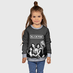 Свитшот детский BLACKPINK BW Divas, цвет: 3D-меланж — фото 2