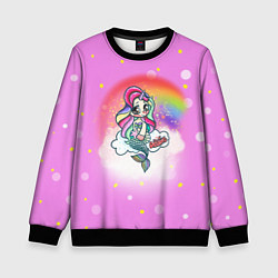 Детский свитшот Русалка Юникорн