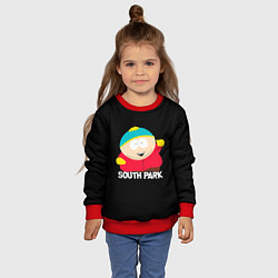 Свитшот детский Южный парк - Эрик Eric, цвет: 3D-красный — фото 2