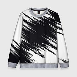 Свитшот детский БЕЛАЯ КРАСКА БРЫЗГИ, цвет: 3D-меланж