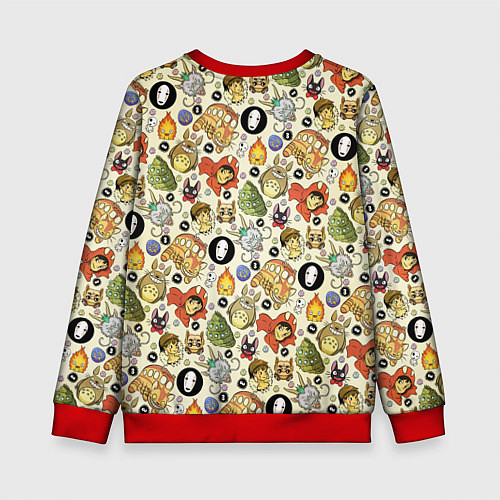 Детский свитшот Studio Ghibli Hero / 3D-Красный – фото 2