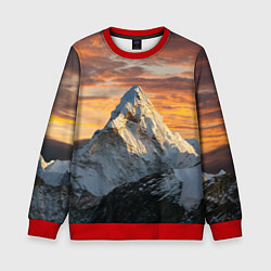 Детский свитшот Та самая Джомолунгма Сагарматха Everest