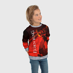 Свитшот детский MALENIA - ELDEN RING ЕЛДЕН РИНГ, цвет: 3D-меланж — фото 2