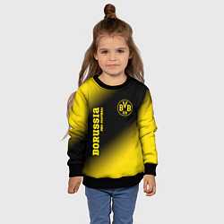 Свитшот детский BORUSSIA Borussia Pro Football, цвет: 3D-черный — фото 2
