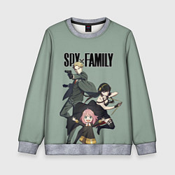 Детский свитшот Spy x Family Семья шпиона