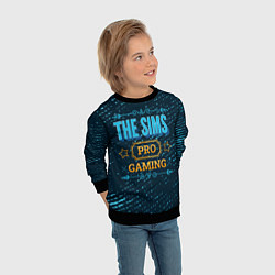 Свитшот детский The Sims Gaming PRO, цвет: 3D-черный — фото 2