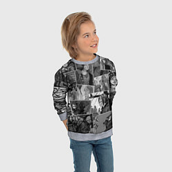 Свитшот детский The last of us comix, цвет: 3D-меланж — фото 2