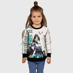 Свитшот детский SAGE VALORANT, цвет: 3D-черный — фото 2