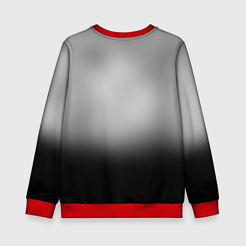 Детский свитшот ЗЕНИЦУ КЛИНОК, РАССЕКАЮЩИЙ ДЕМОНОВ / 3D-Красный – фото 2