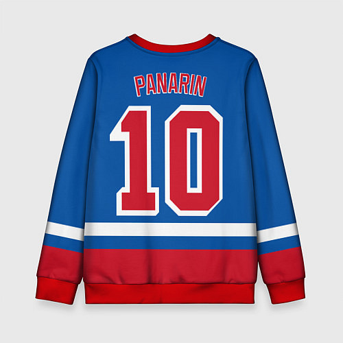 Детский свитшот New York Rangers Панарин / 3D-Красный – фото 2