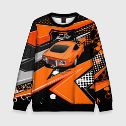 Детский свитшот Vintage Tron Ретро-автомобиль