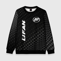Свитшот детский Lifan Карбоновый фон, цвет: 3D-черный
