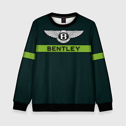 Свитшот детский Bentley green, цвет: 3D-черный