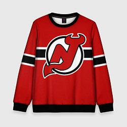 Свитшот детский Нью-Джерси Девилз форма, цвет: 3D-черный