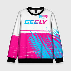 Детский свитшот Geely Auto Neon Gradient