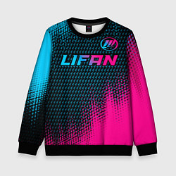 Детский свитшот Lifan Auto Neon Gradient